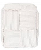 Σκαμπό Scott Home Deco Factory - 36x38cm - Μπεζ Σκαμπό