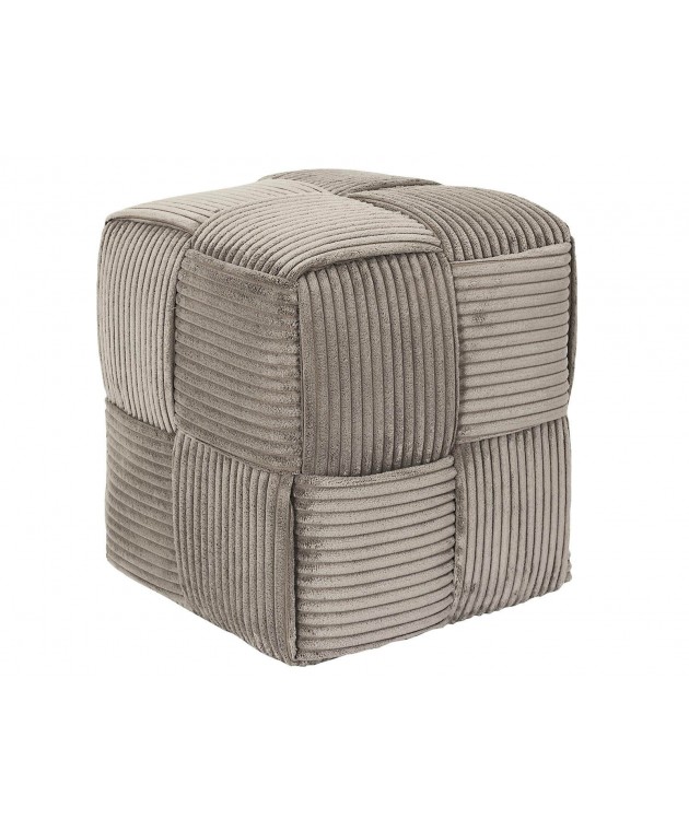 Σκαμπό Scott Home Deco Factory - 36x38cm - Γκρι Σκαμπό