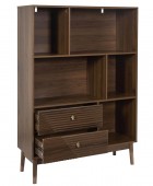 Βιβλιοθήκη Tiffany Home Deco Factory - 100x35x140cm Βιβλιοθήκες