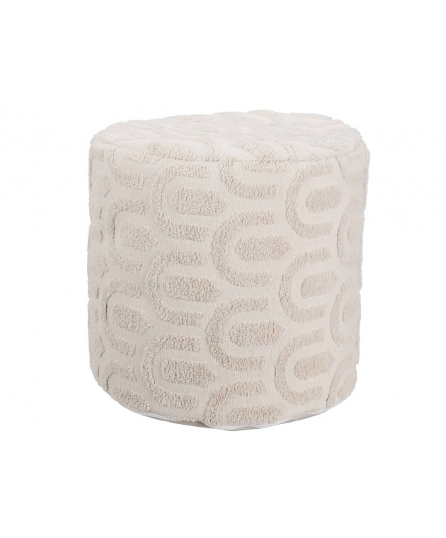 ΣΚΑΜΠΌ & ΠΟΥΦ POUF ROUND W ARCH DESIGN 40X38 HZ1601350 Πουφ