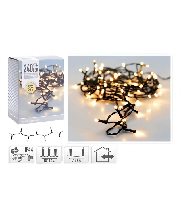 ΣΥΡΜΆΤΙΝΑ & PVC ΛΑΜΠΆΚΙΑ LED LED STRING 240 EXTRA WW AX8401540