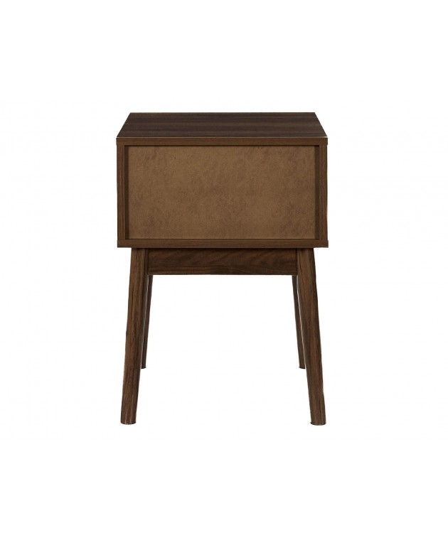 Κομοδίνο Tiffany Home Deco Factory - 40x40x55cm - Καφέ Κομοδίνα