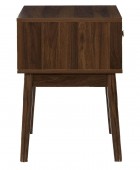 Κομοδίνο Tiffany Home Deco Factory - 40x40x55cm - Καφέ Κομοδίνα