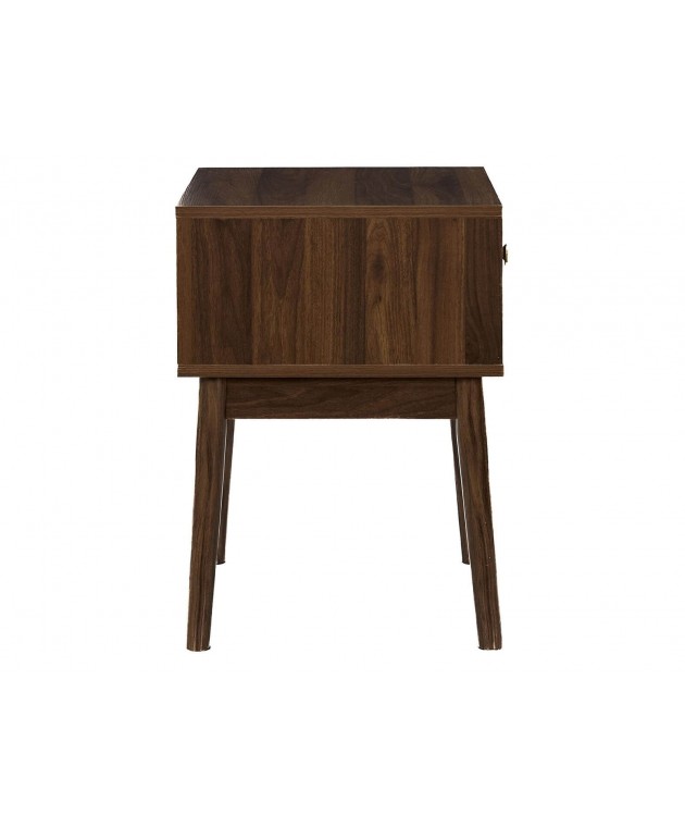 Κομοδίνο Tiffany Home Deco Factory - 40x40x55cm - Καφέ Κομοδίνα
