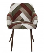 PATCHWORK ARMCHAIR SCOTT HD0548 Πολυθρόνες