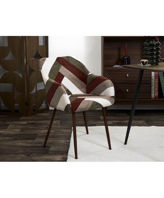 PATCHWORK ARMCHAIR SCOTT HD0548 Πολυθρόνες
