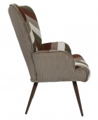PATCHWORK LIVING ROOM ARMCHAIR SCOTT HD0549 Πολυθρόνες