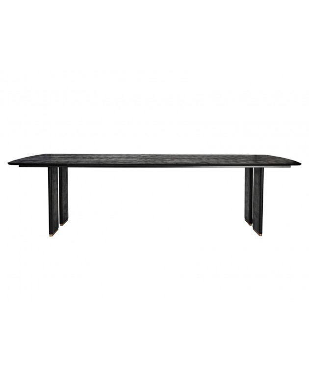 Τραπέζι Liber PTMD - Μήκος 280cm - Μαύρο Τραπέζια