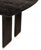 Τραπέζι Liber PTMD - Μήκος 280cm - Μαύρο Τραπέζια