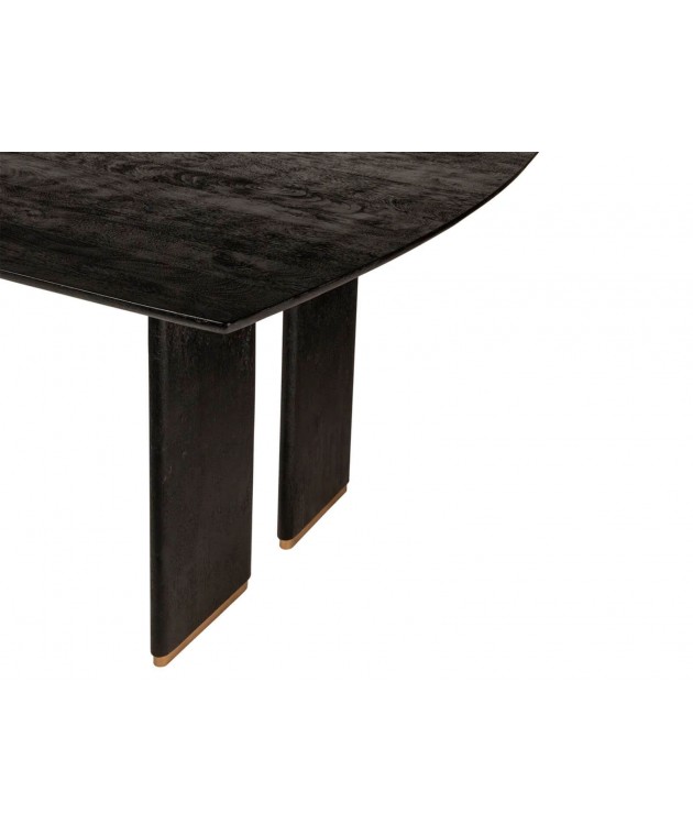 Τραπέζι Liber PTMD - Μήκος 280cm - Μαύρο Τραπέζια