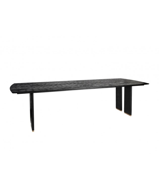 Τραπέζι Liber PTMD - Μήκος 280cm - Μαύρο Τραπέζια