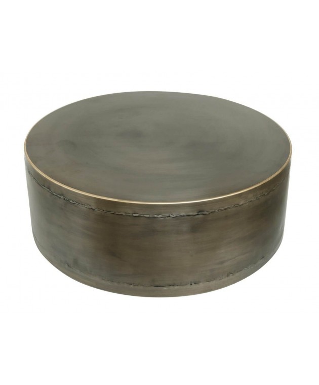 ΤΡΑΠΕΖΆΚΙΑ ΣΑΛΟΝΙΟΎ PTMD SIDE TABLE GEORGY METAL 80 CM SET OF 2 Τραπεζάκια Σαλονιού