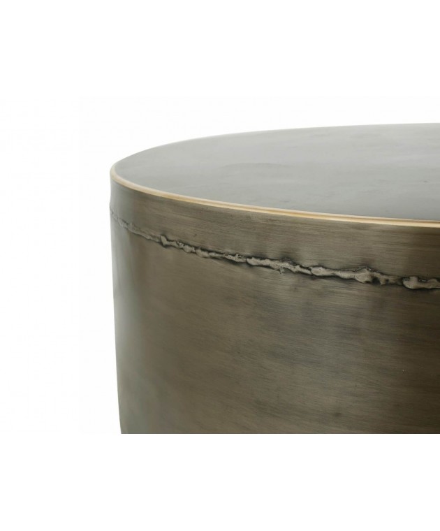 ΤΡΑΠΕΖΆΚΙΑ ΣΑΛΟΝΙΟΎ PTMD SIDE TABLE GEORGY METAL 80 CM SET OF 2 Τραπεζάκια Σαλονιού