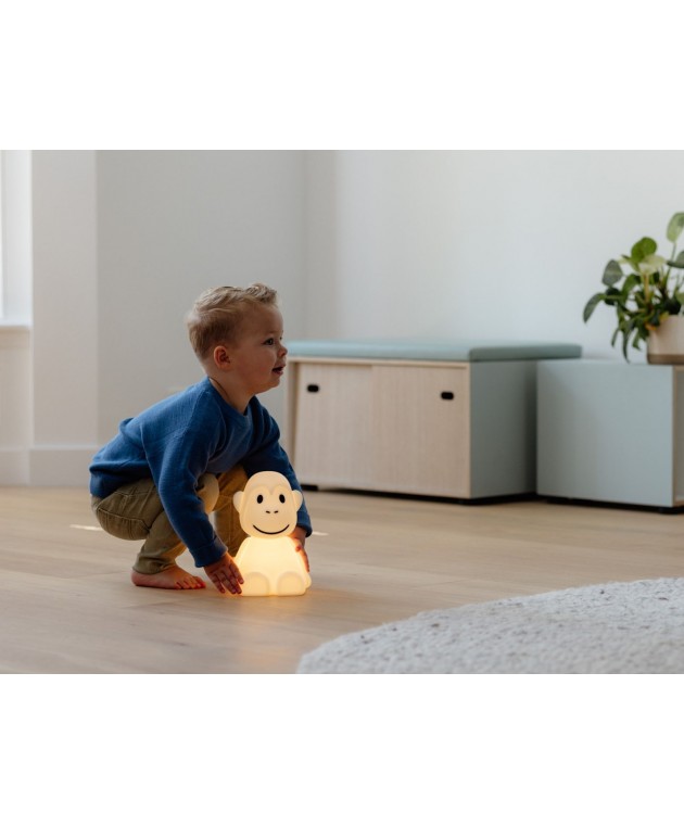 ΦΩΤΙΣΤΙΚΆ ΜΠΑΤΑΡΊΑΣ & ΗΛΙΑΚΆ MONKEY LAMP BUNDLE OF LIGHT 15 CM WHITE