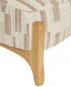 CALIX WHT/NAT CHEN ARMCHAIR MARQUE : ATMOSPHERA Πολυθρόνες