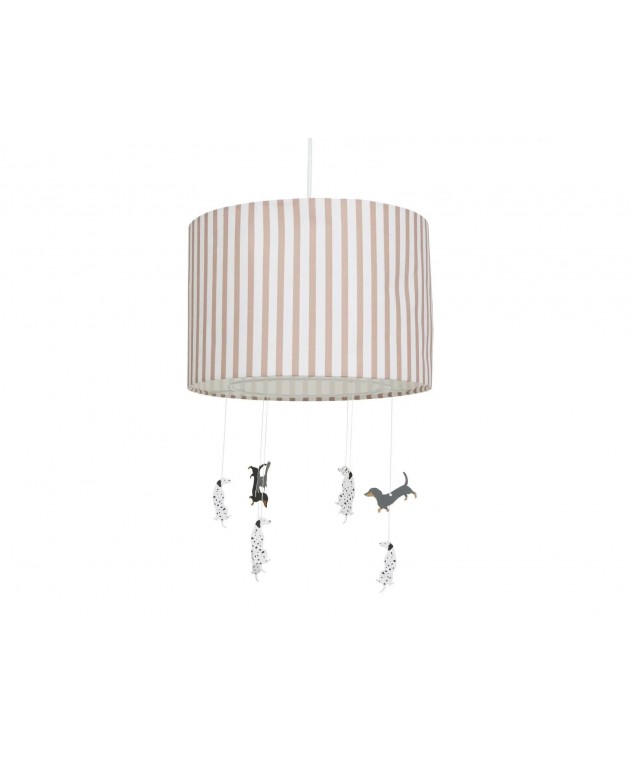 ΦΩΤΙΣΤΙΚΆ ΟΡΟΦΉΣ DOG HANGING LAMPSHADE MARQUE : ATMOSPHERA_FOR_KIDS Φωτιστικά
