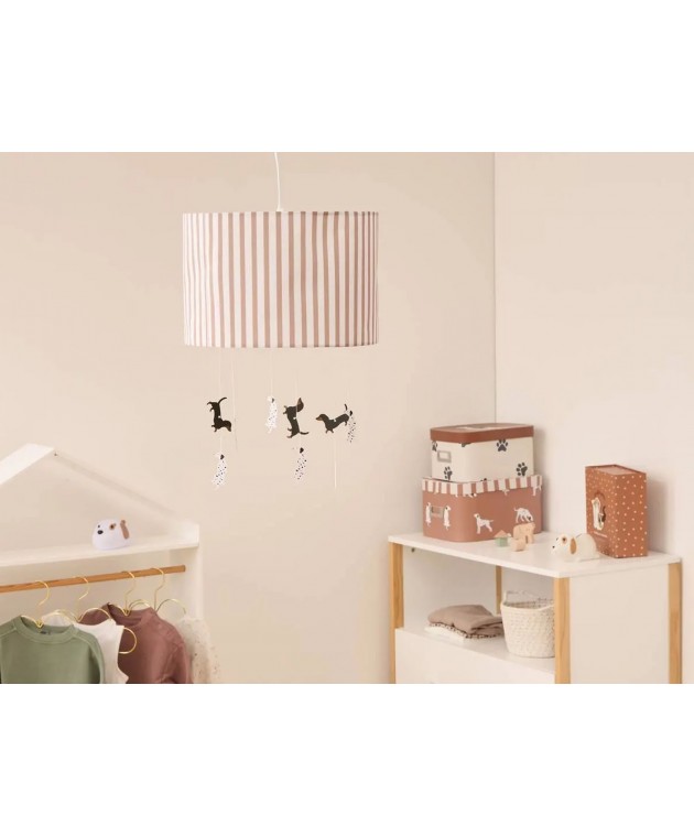ΦΩΤΙΣΤΙΚΆ ΟΡΟΦΉΣ DOG HANGING LAMPSHADE MARQUE : ATMOSPHERA_FOR_KIDS Φωτιστικά