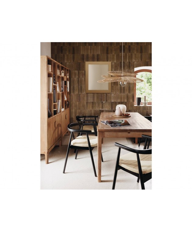 ΚΑΡΈΚΛΑ ATMOSPHERA YAMATO BLK WOOD DIN ARMCHAIR Καρέκλες