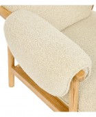 ATMOSPHERA IKARIS CLAY BOUCL ARMCHAIR Πολυθρόνες