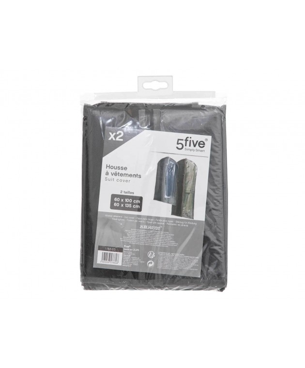 Θήκη αποθήκευσης 5five - 60x0.3x135cm- 2τμχ Θήκες Αποθήκευσης