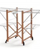 Ξύλινη απλώστρα Gabbiano ARiT - 175x67x105cm - Φυσικό Απλώστρες