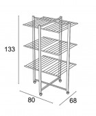 Απλώστρα Karisma ARiT - 133x80x68cm - Φυσικό Απλώστρες