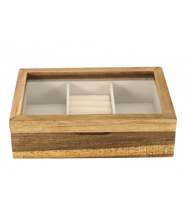 Θήκη κοσμημάτων Home Deco Factory - 24x16x6.6cm Θήκες Κοσμημάτων/Ρολογιών