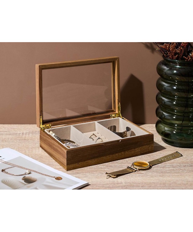 Θήκη κοσμημάτων Home Deco Factory - 24x16x6.6cm Θήκες Κοσμημάτων/Ρολογιών