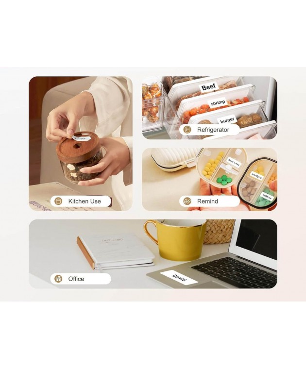 Εκτυπωτής Θερμικών Ετικετών Niimbot H1S - Bluetooth - Beige