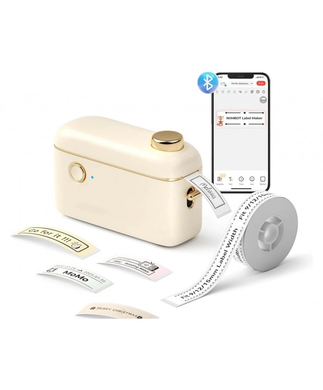 Εκτυπωτής Θερμικών Ετικετών Niimbot H1S - Bluetooth - Beige