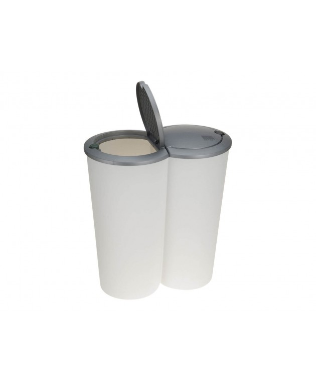 Κάδος απορριμμάτων - 50L - White Κάδοι Απορριμάτων