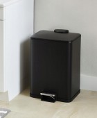 ΚΆΔΟΙ ΑΠΟΡΡΙΜΆΤΩΝ PEDAL BIN IRON 20L BLACK CLR