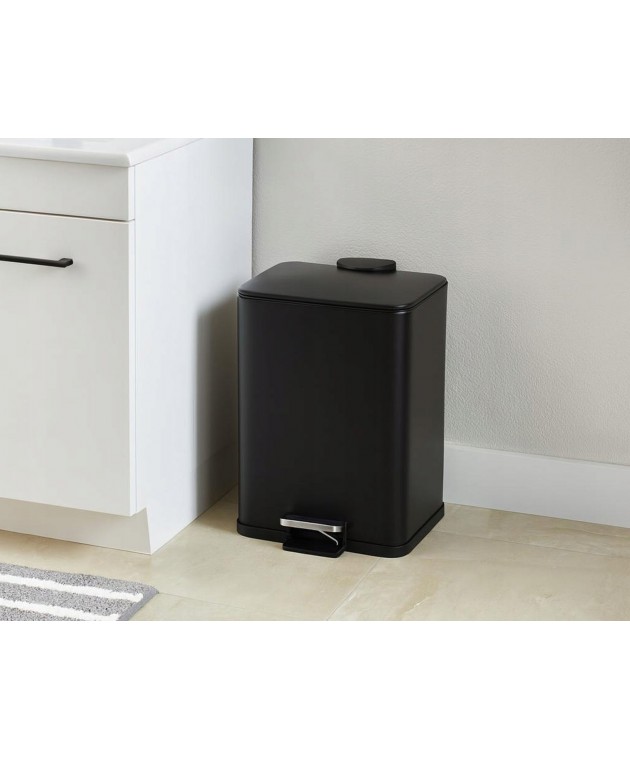 ΚΆΔΟΙ ΑΠΟΡΡΙΜΆΤΩΝ PEDAL BIN IRON 20L BLACK CLR