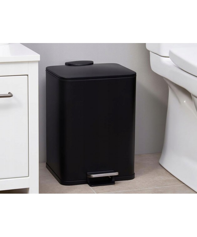 ΚΆΔΟΙ ΑΠΟΡΡΙΜΆΤΩΝ PEDAL BIN IRON 20L BLACK CLR