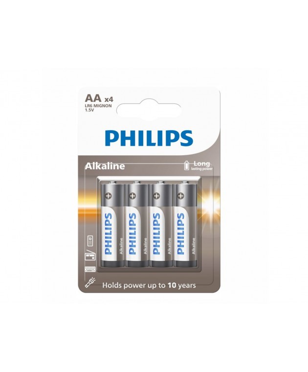 Μπαταρίες Philips AA - 4τμχ