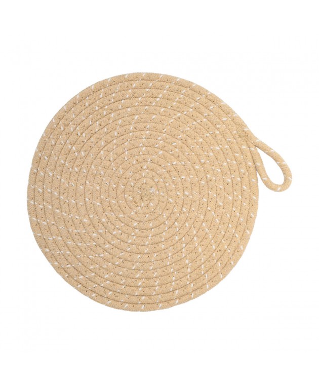 ESTIA ΣΟΥΠΛΑ ROPE Φ25cm ΜΠΕΖ Σουπλά
