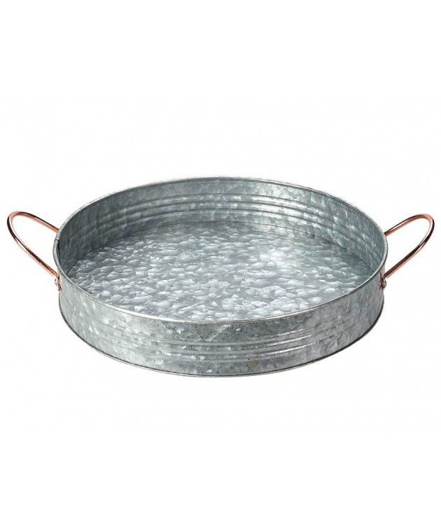 ΔΙΑΚΌΣΜΗΣΗ & ΟΡΓΆΝΩΣΗ ΜΠΑΛΚΟΝΙΟΎ SERVING TRAY ZINC METAL HANDLE FZ1000820