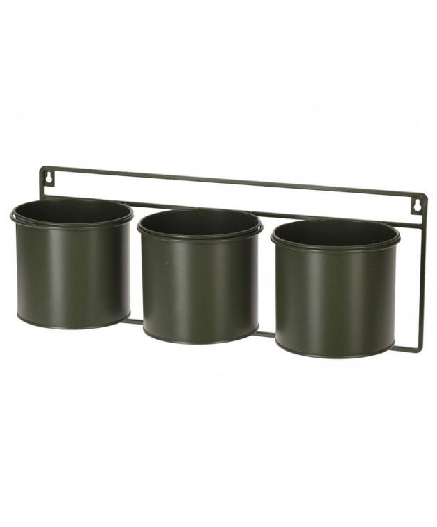 ΔΙΑΚΌΣΜΗΣΗ & ΟΡΓΆΝΩΣΗ ΜΠΑΛΚΟΝΙΟΎ FLOWERPOT 3 POTS 14X12CM GREEN HZ1952480