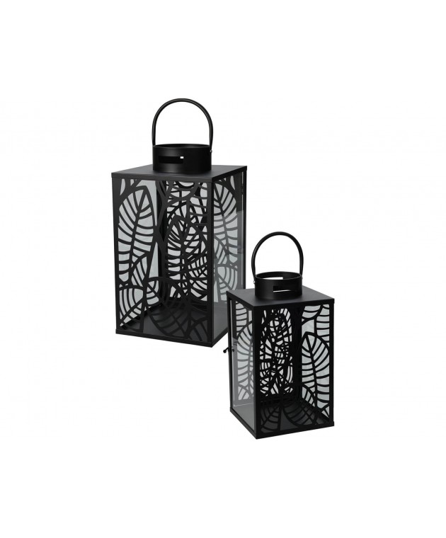 Μεταλλικά Φανάρια - 32cm & 40cm - 2τμχ Φαναράκια
