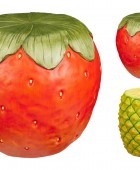 ΈΠΙΠΛΑ ΚΉΠΟΥ & ΒΕΡΆΝΤΑΣ PLANT TABLE FRUIT D31X31CM 2AS