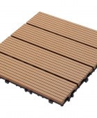 ΔΙΑΚΌΣΜΗΣΗ & ΟΡΓΆΝΩΣΗ ΜΠΑΛΚΟΝΙΟΎ DECKING TILE SET OF 4PCS 30CM