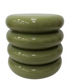 ΈΠΙΠΛΑ ΚΉΠΟΥ & ΒΕΡΆΝΤΑΣ SIDE TABLE TALUM MGO GREEN Ψ40X40,5CM