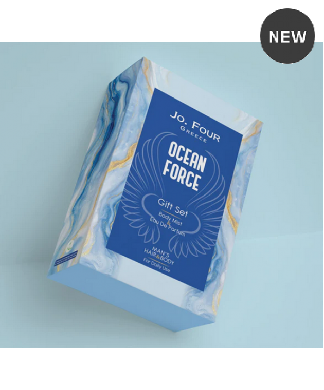 Jo.Four - Essential Gift Set Ocean Force - Eau de Parfum 50ml & Body Mist 150ml 
