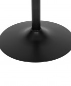 SASHA CED/BLK ADJ BAR STOOL ATMOSPHERA 207338B Σκαμπό