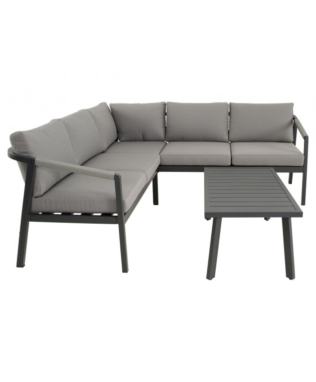 ΈΠΙΠΛΑ ΚΉΠΟΥ & ΒΕΡΆΝΤΑΣ LOUNGE CORNER SET BELGIUM Σαλόνια Κήπου