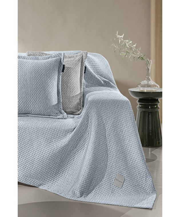 ΡΙΧΤΑΡΙ COOLING DENIM 170X150 + ΜΑ. 40X40+3 Πολυθρόνας