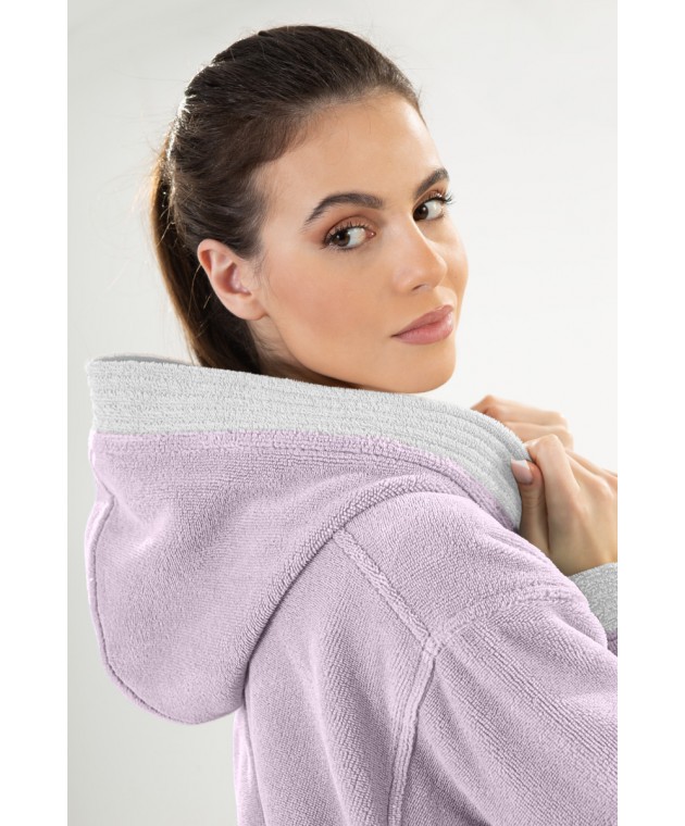 Μπουρνούζι Monogram Lilac Large Μπουρνούζια