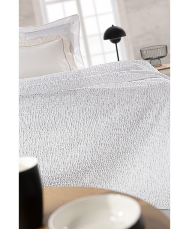 Κουβέρτα Luna White 260X250 ΝΕΕΣ ΑΦΙΞΕΙΣ