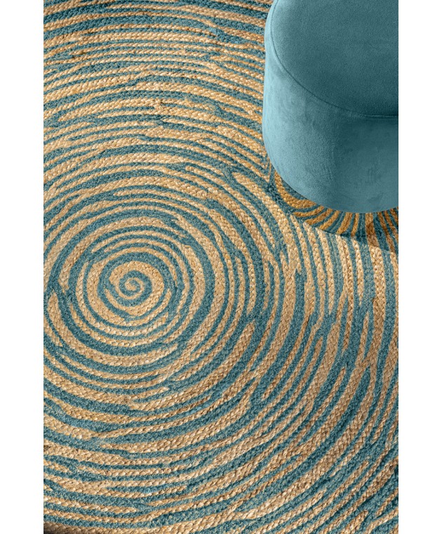 Χαλί Floral Azul 150cm Μοντέρνα Χαλιά