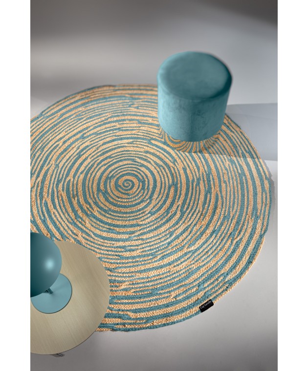 Χαλί Floral Azul 150cm Μοντέρνα Χαλιά